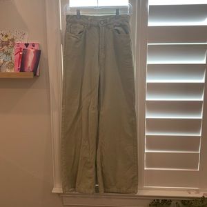 Green Corduroyed BDG Pants